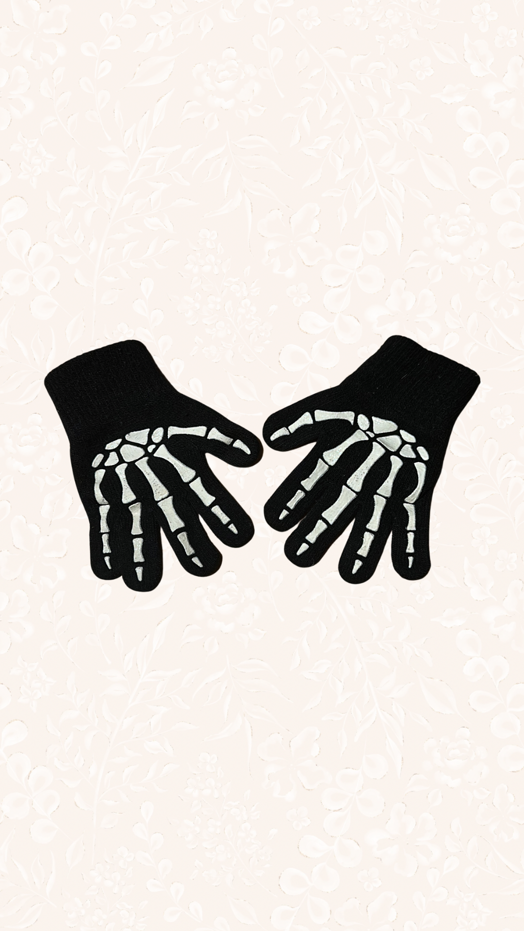 Handschuhe Skelett 104