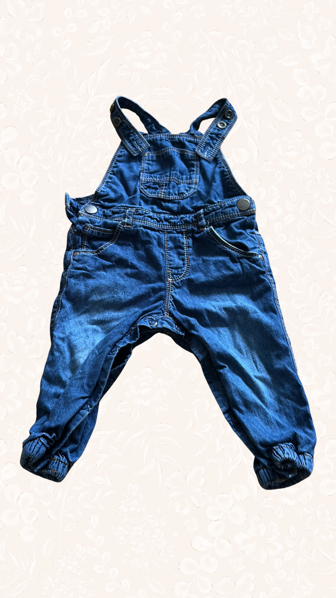 Latzhosen Blau 74/80