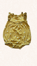 Body Kurzarm Gelb 68