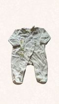 Pyjama Warm Grün 62/68