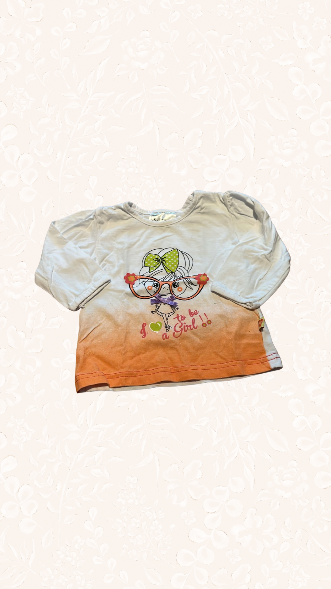 Langarmshirt Mädchen 80