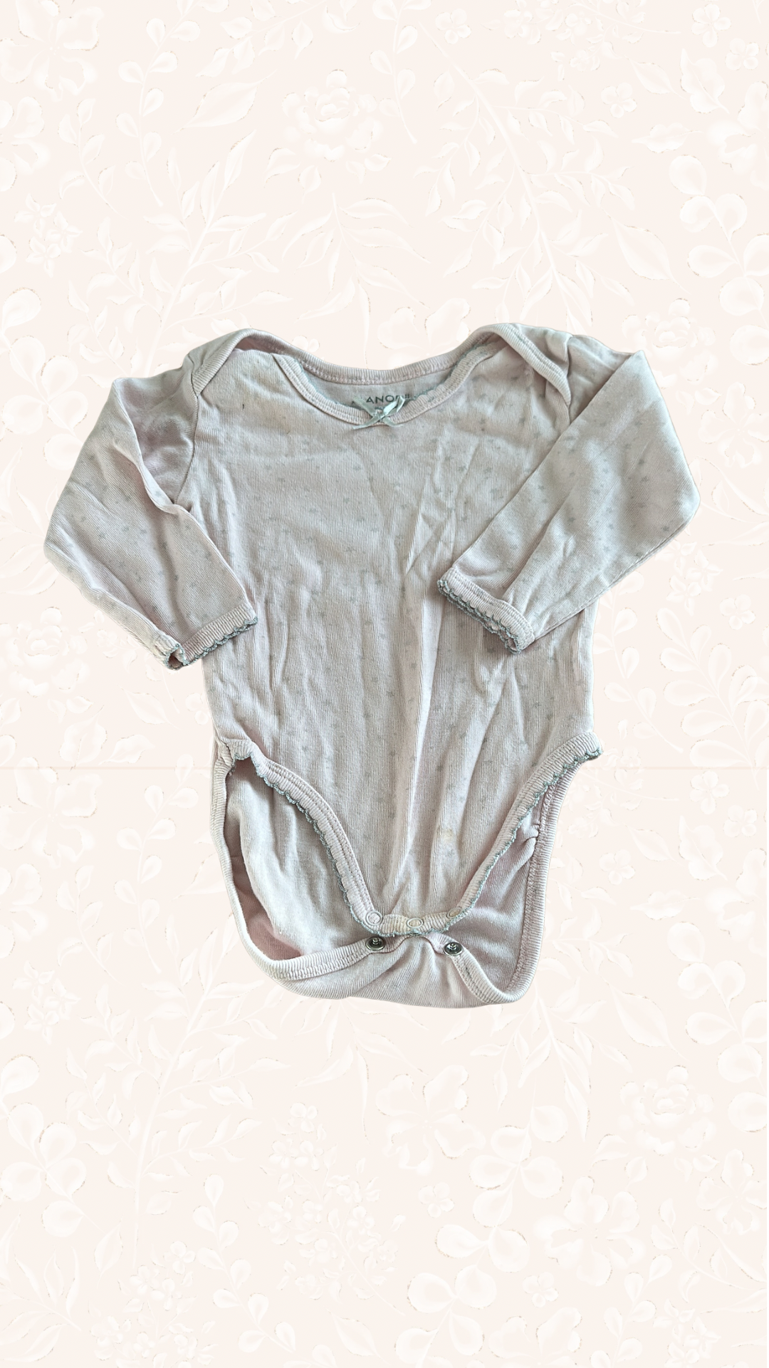 Body Langarm Rosa 74
