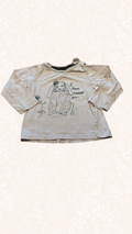 Langarmshirt Hase 80