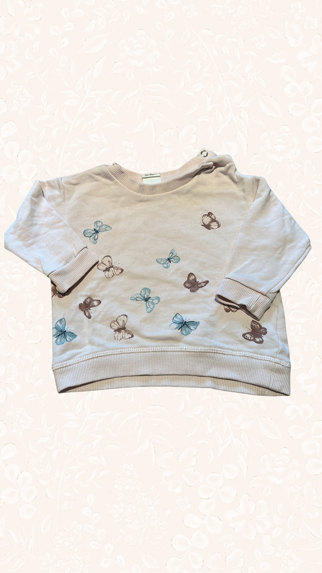 Pullover Schmetterling 68