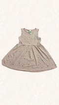Kleid Rosa mit Bunten Herzen 110