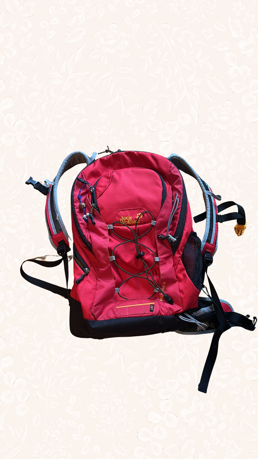 Wanderrucksack Jack Wolfskin Rot