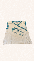 Shirt Blumen 74/80