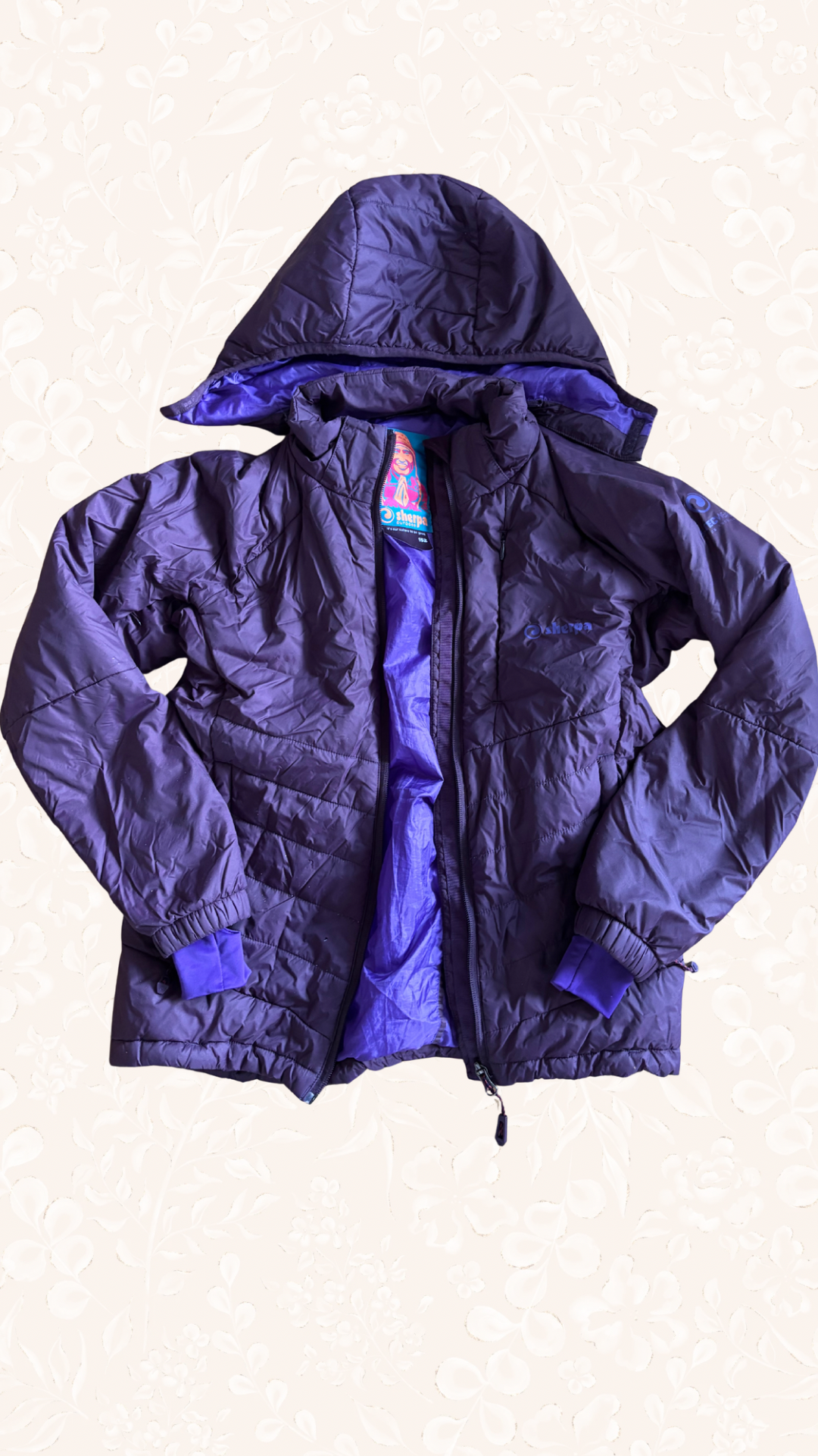Jacke Sherpa Lila 152