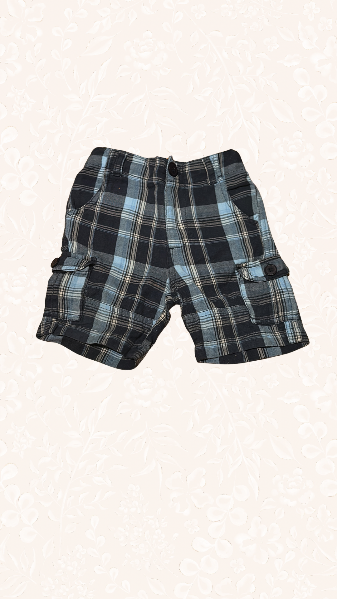 Shorts Kariert 80/86