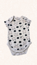 Body Kurzarm Hase 68 babyclub