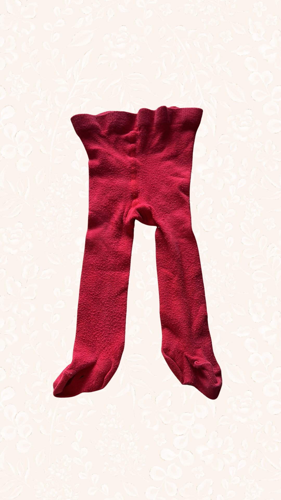 Strumpfhose Rot 62/68