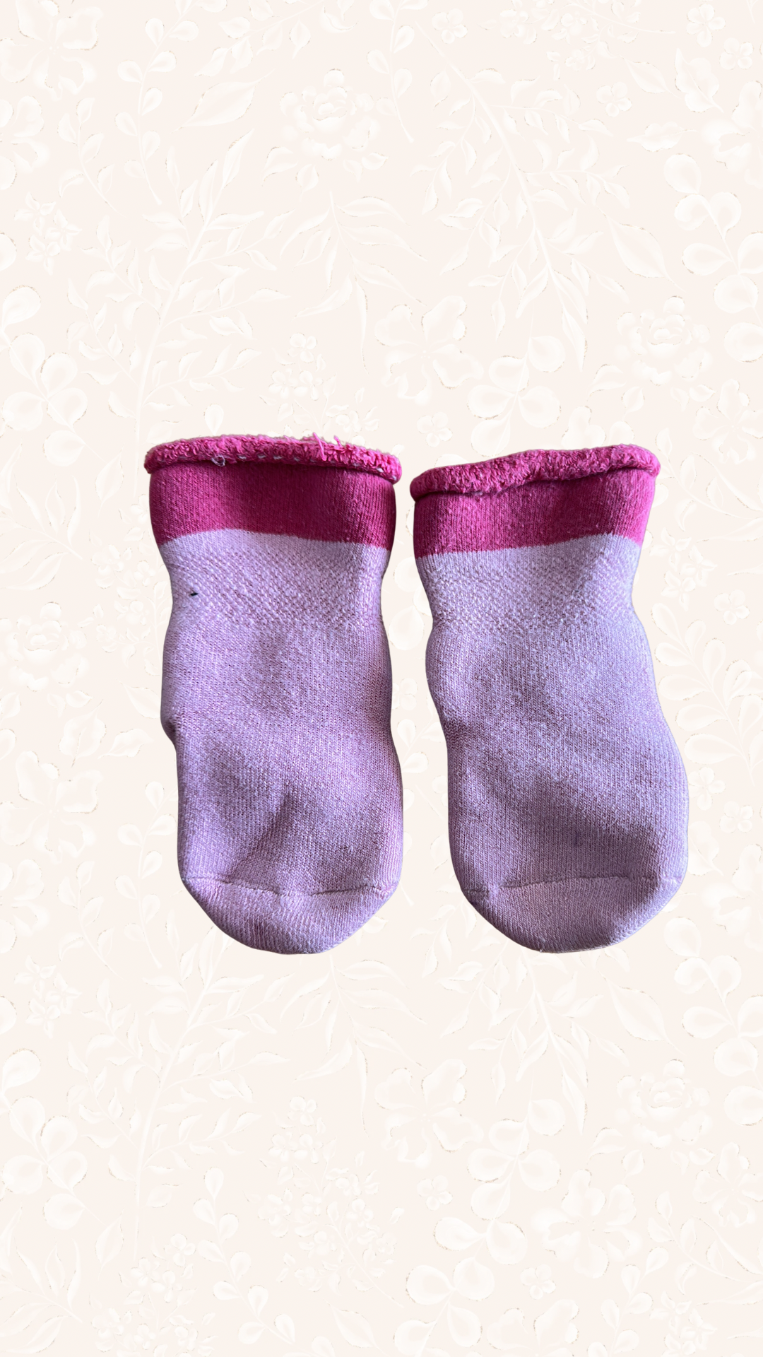 Socken Newborn Pink