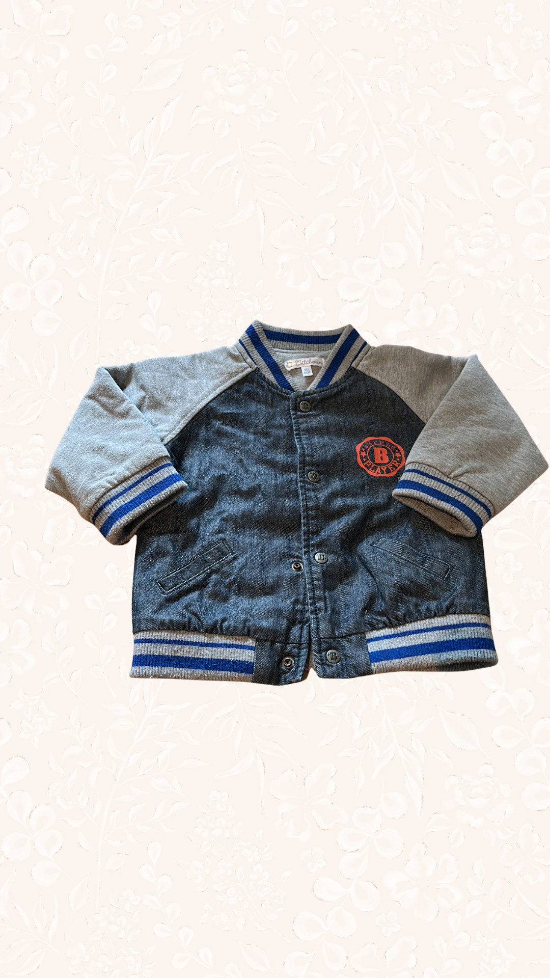 Jacke Blau 80/86