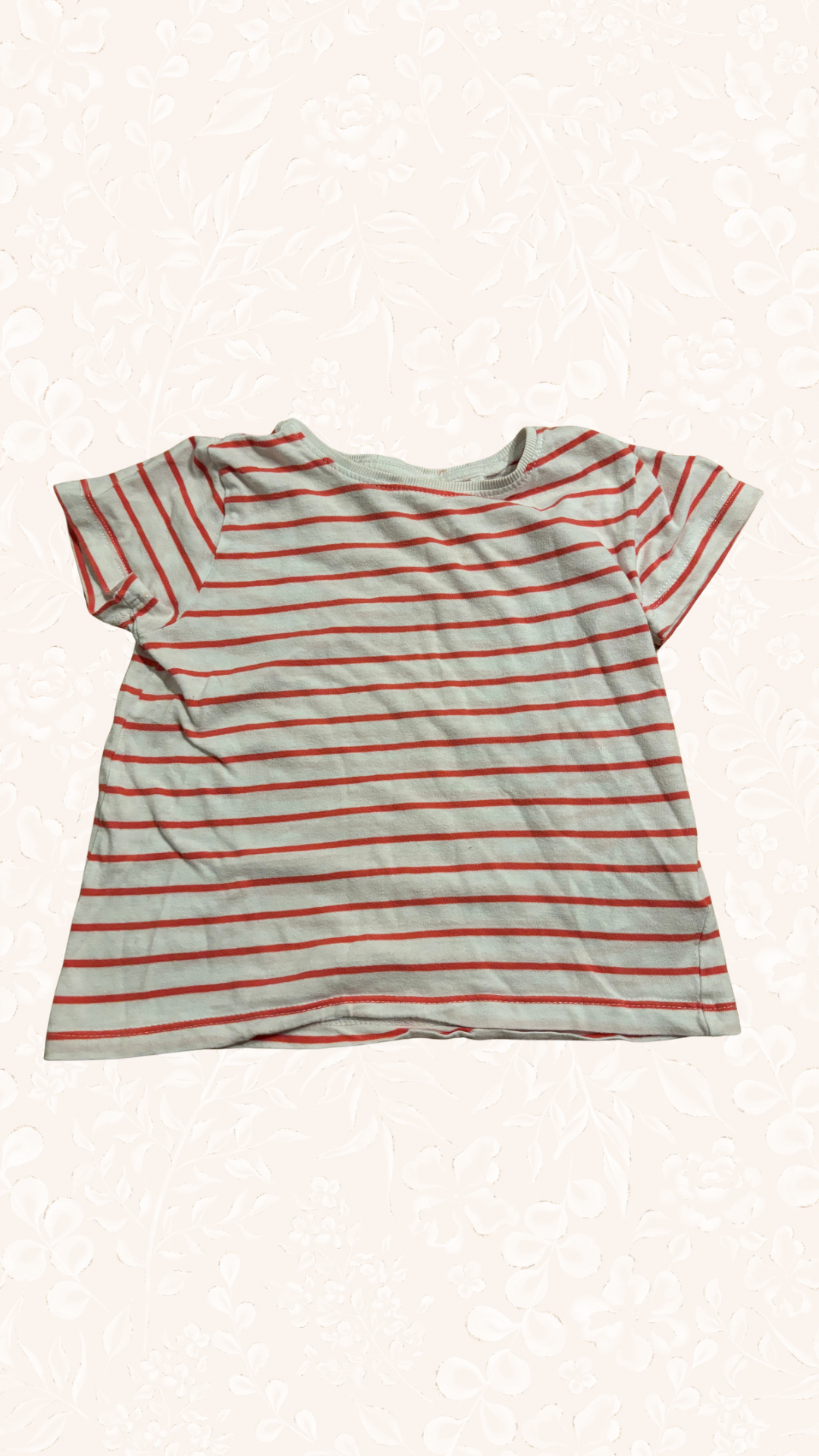 Shirt Weiss/Pink 110/116