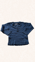 Langarmshirt Blau 86