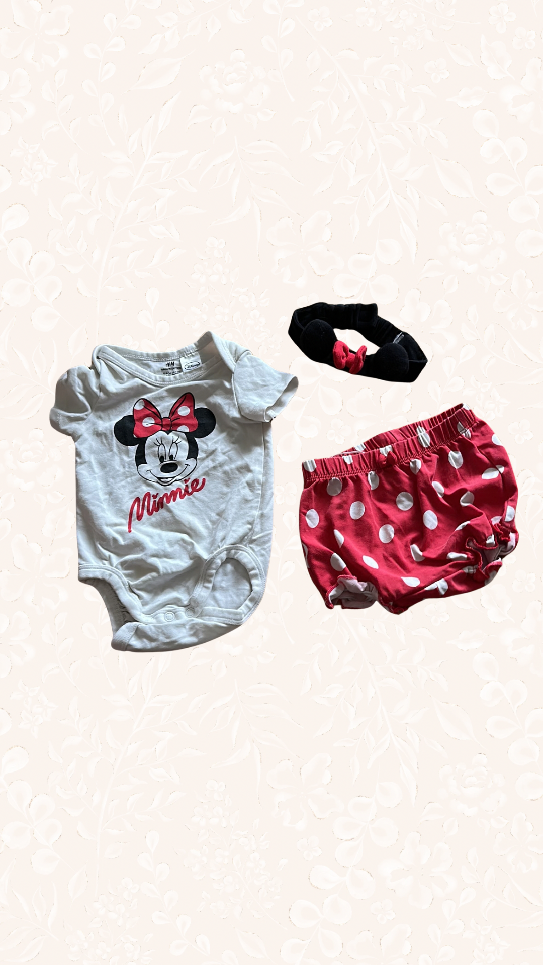 3 Teiliges Set Minnie Maus 56