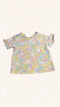 Shirt Pastell Blumen 86/92