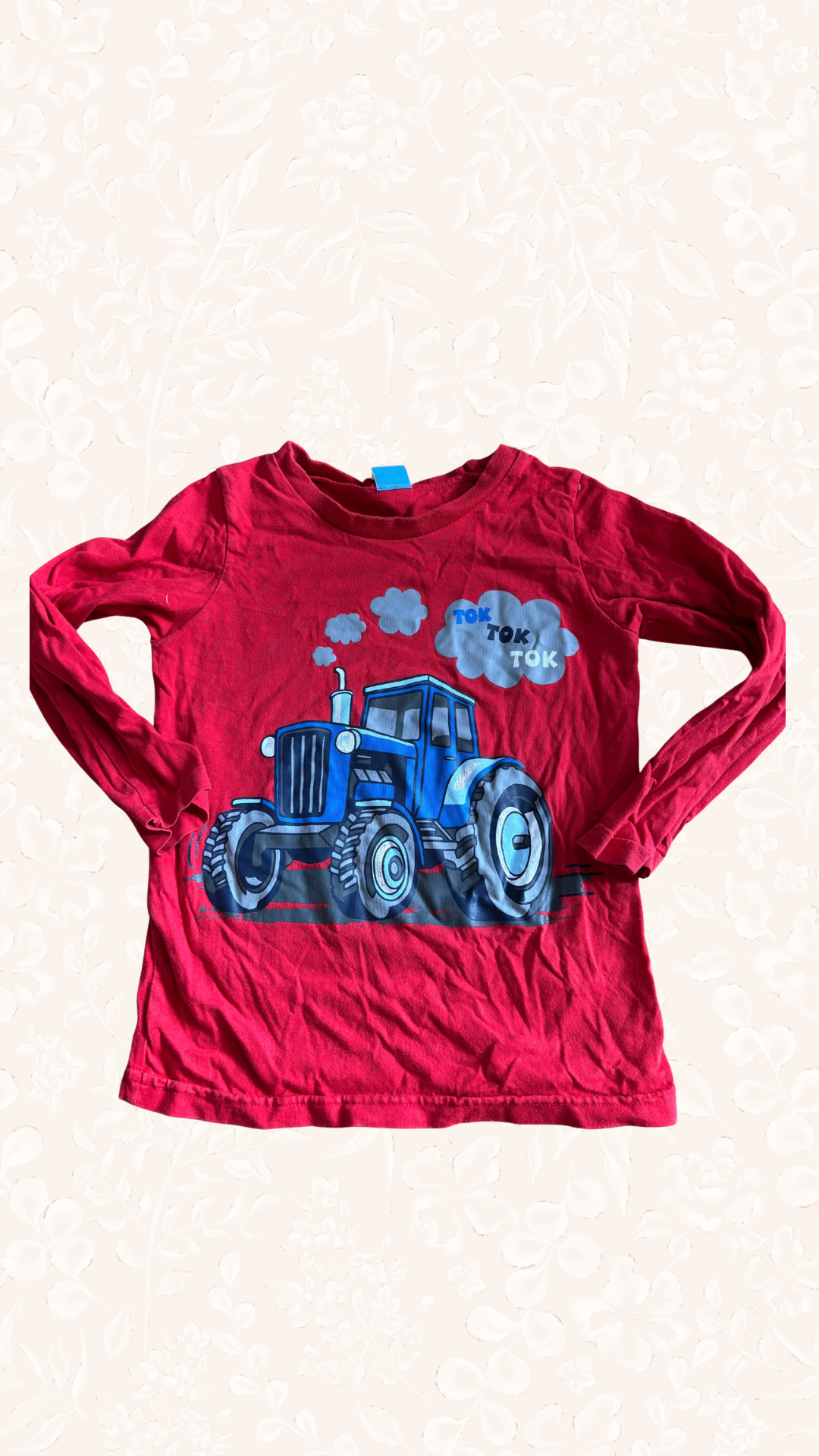 Langarmshirt Traktor 98/104