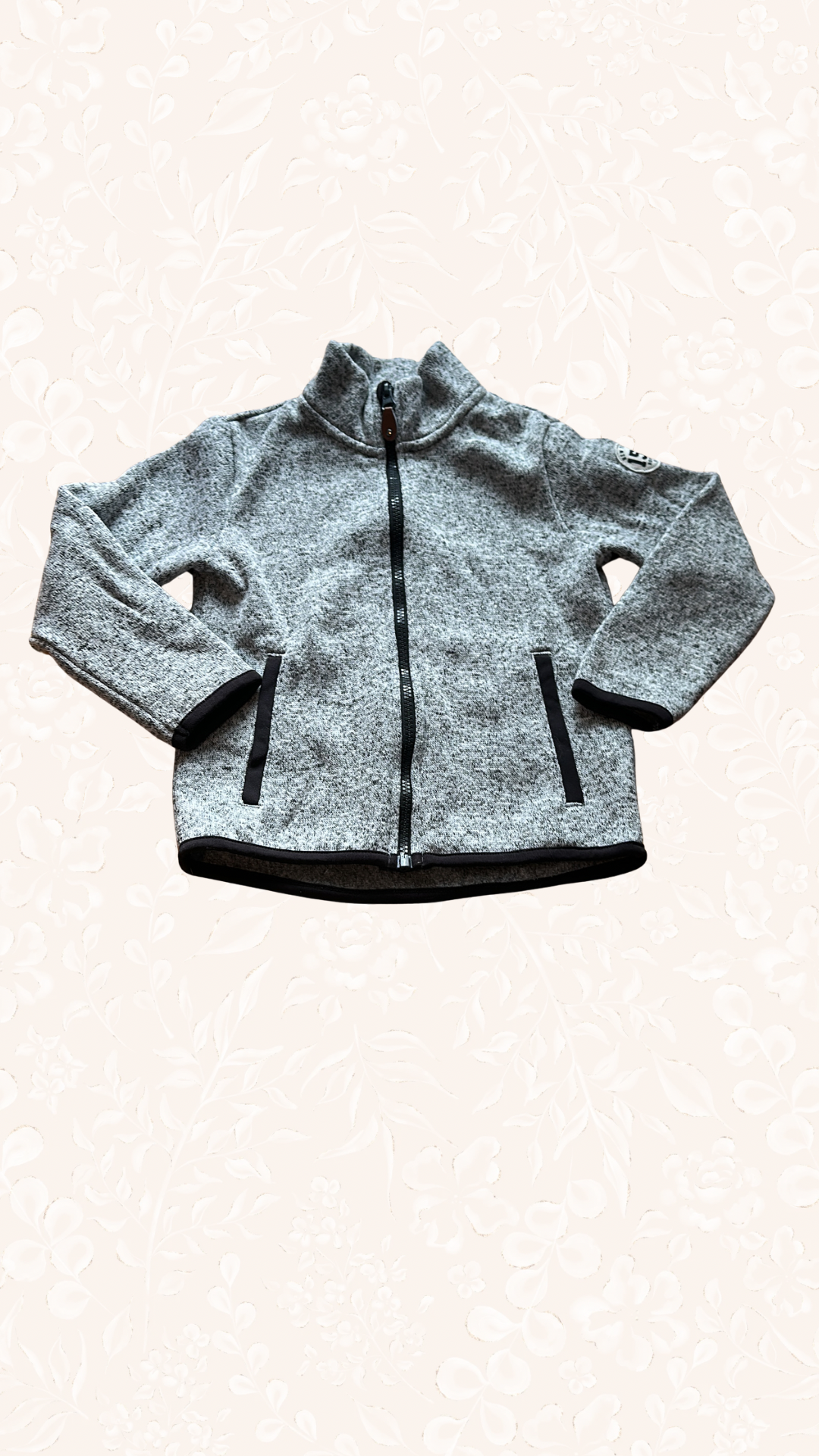 Jacke Grau 110/116