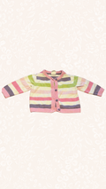 Jacke Bunt Gestreift 56