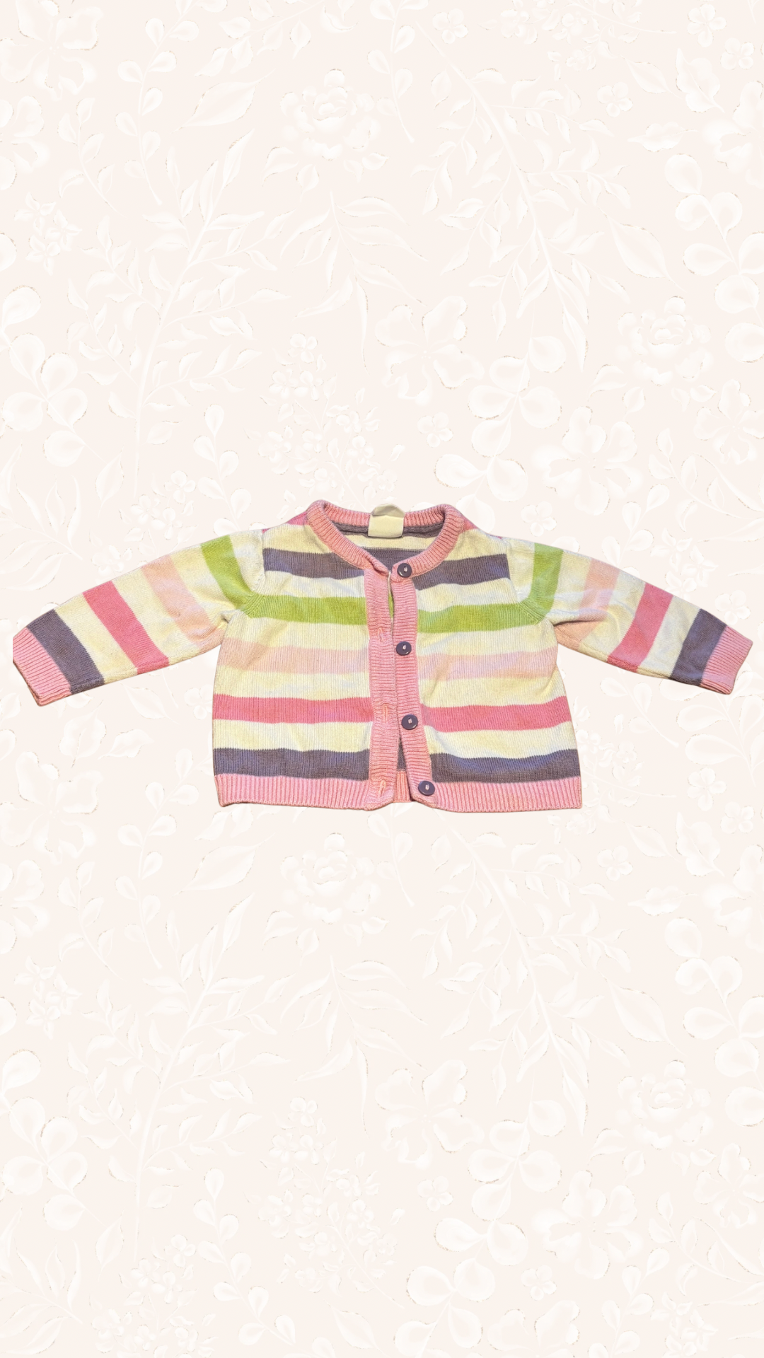 Jacke Bunt Gestreift 56