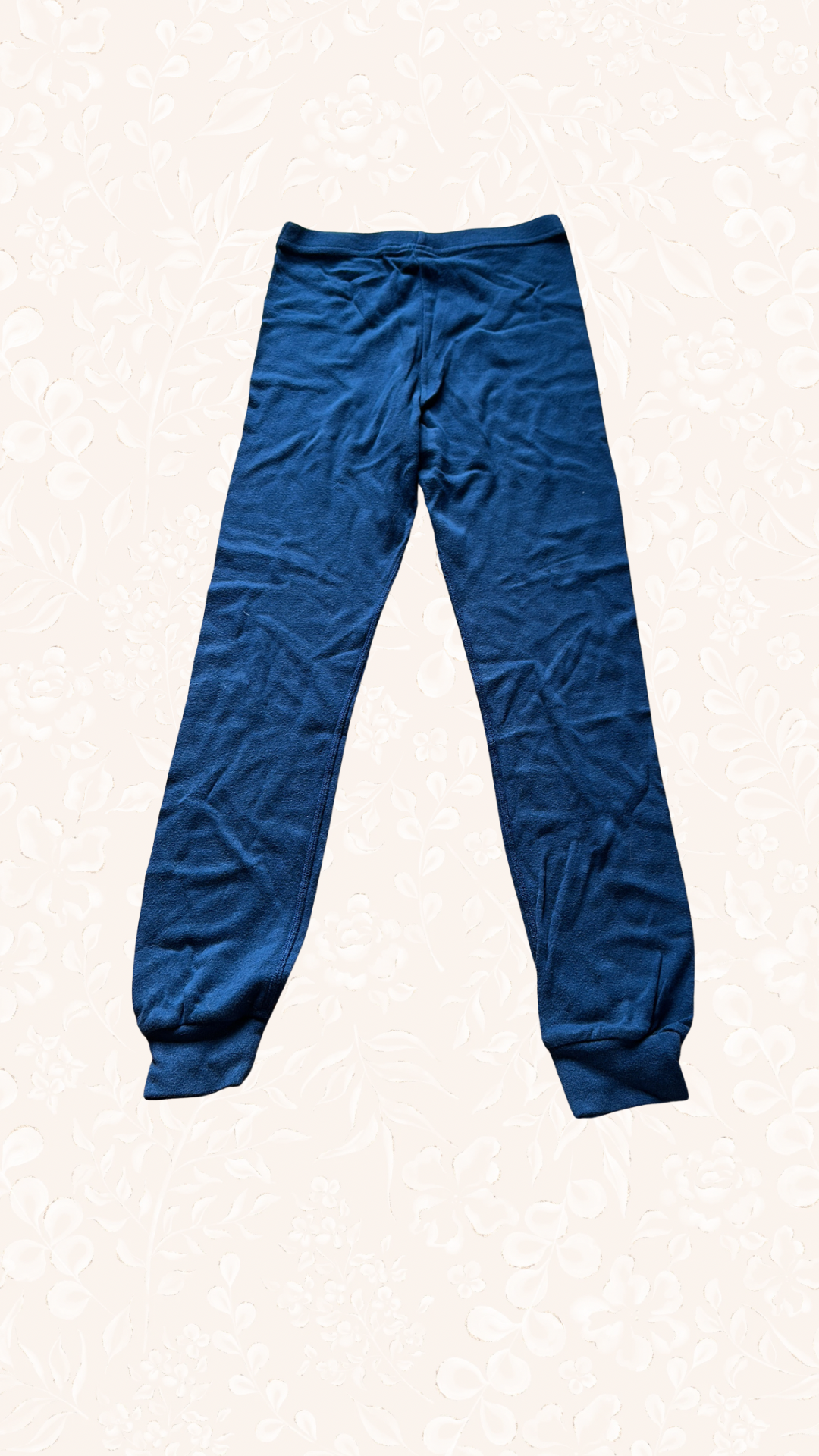 Pyjama Hose Blau 128