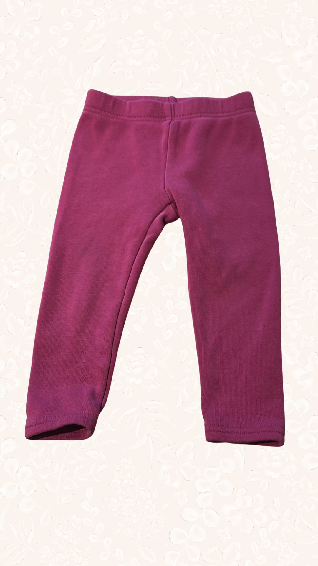 Leggins Pink Gefüttert 92