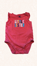 Body Kurzarm Little Sister 68