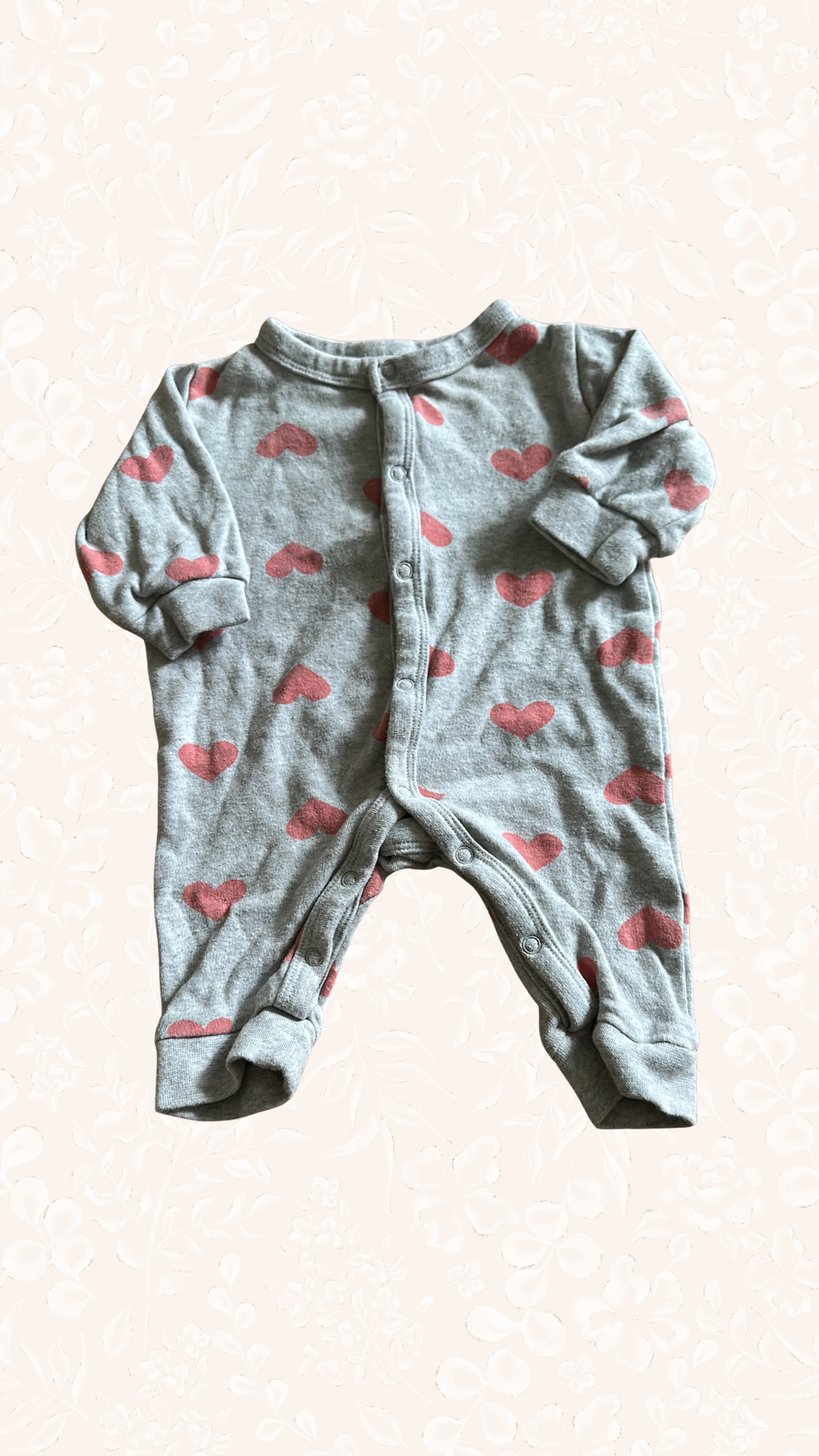 Pyjama Herzen 50/56