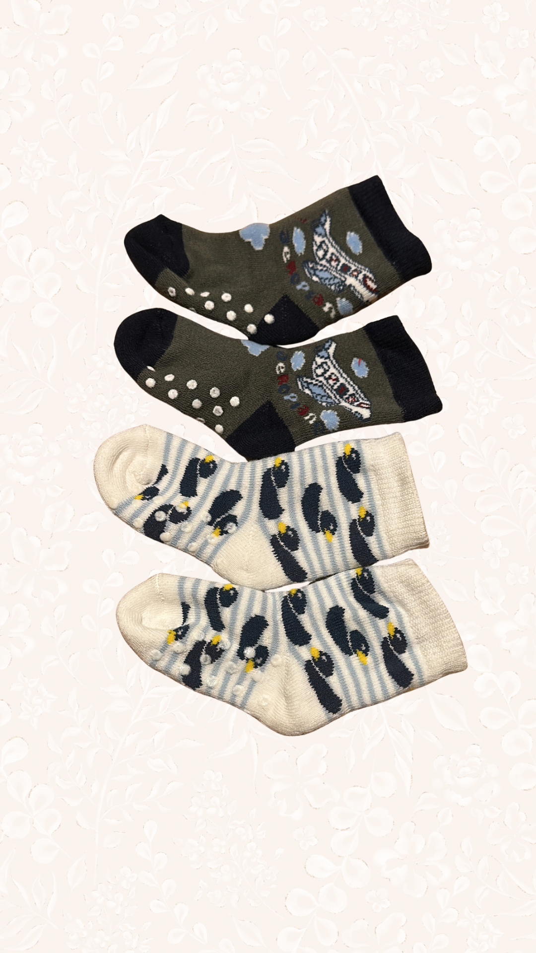 Socken mit Stopper 15-18