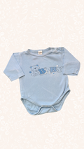 Body Langarm Blau 50/56 Smile