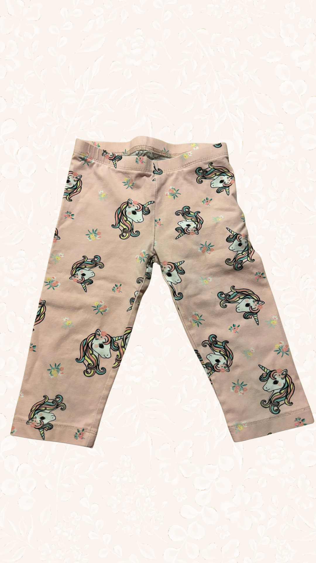 Leggins Rosa 3/4 104