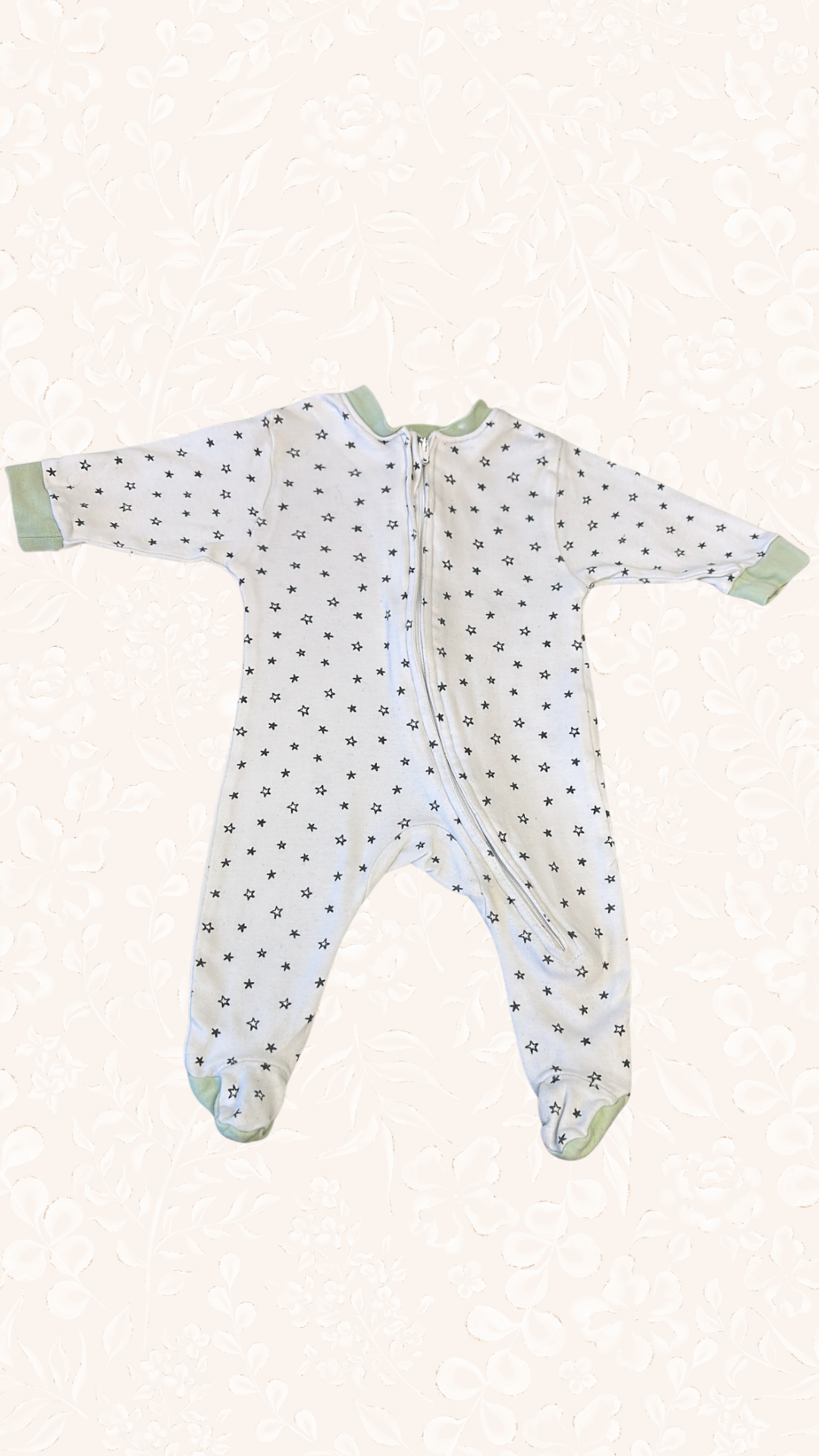 Pyjama mit Reissverschluss Weiss 56 naturaline