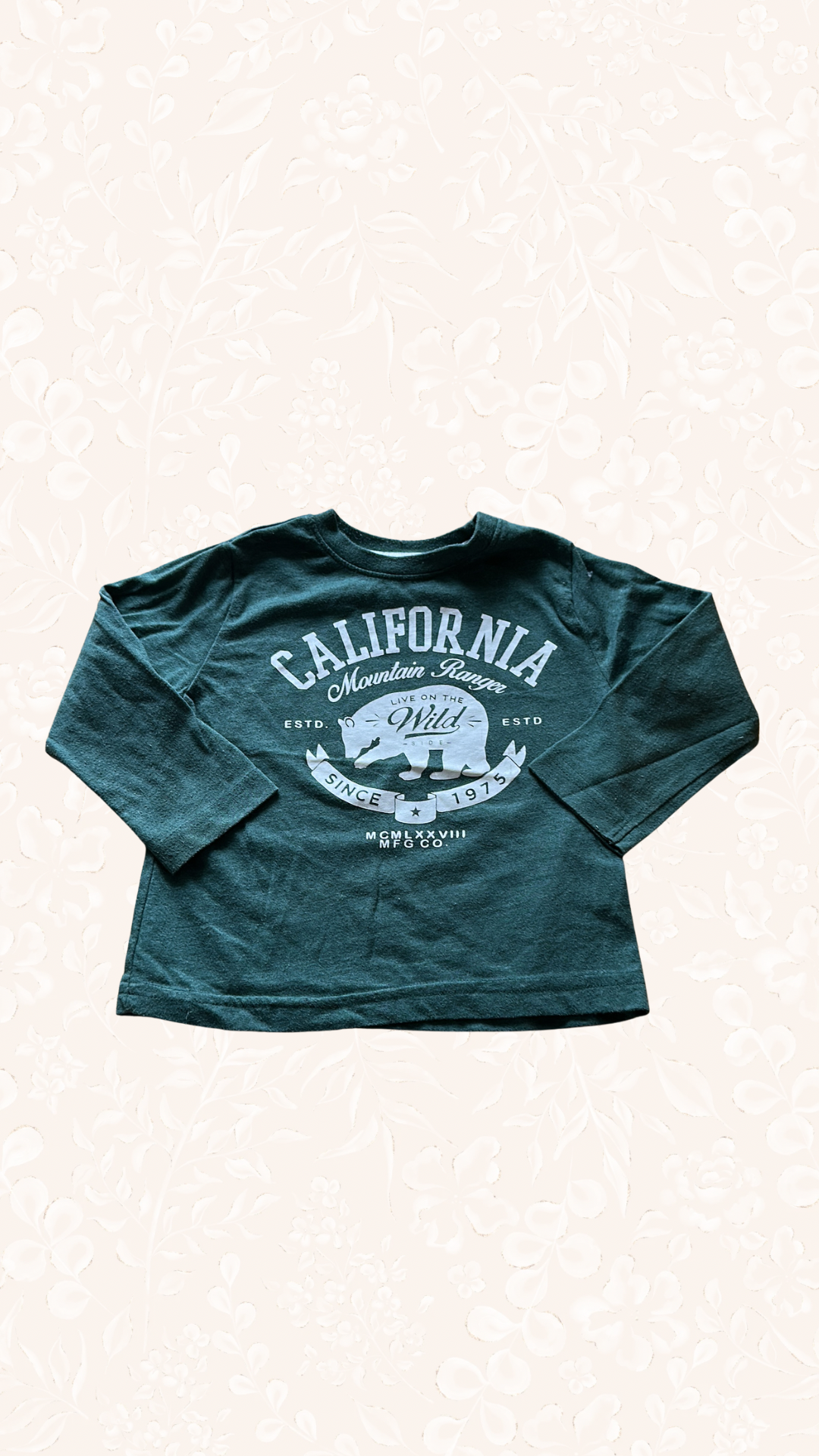 Langarmshirt California 86/92