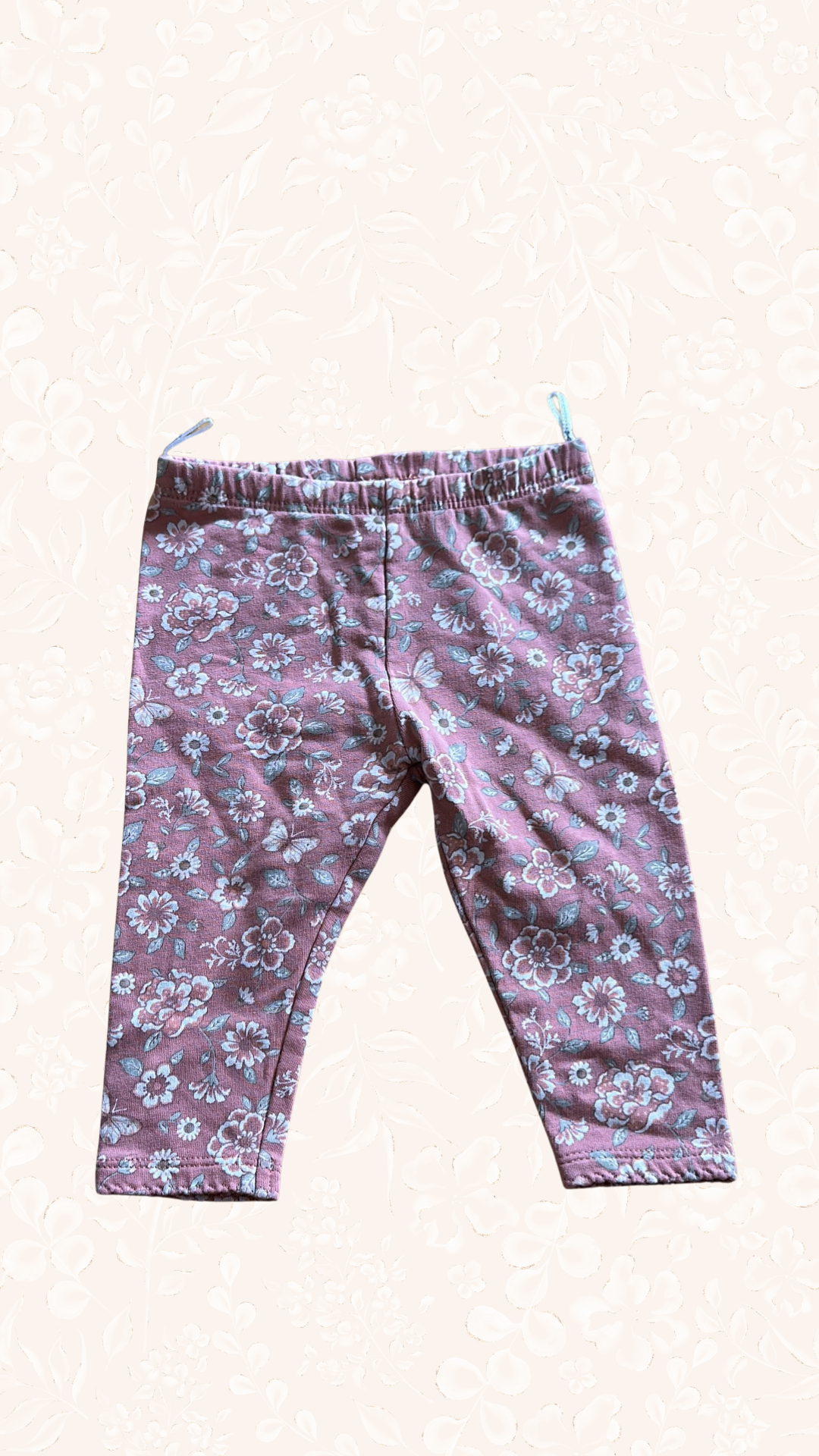 Leggins Blumen 68