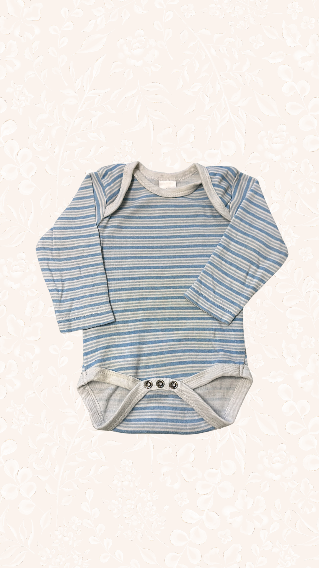 Body Langarm Gestreift 56 babyclub