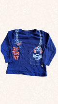 Langarmshirt Giraffe 92/98