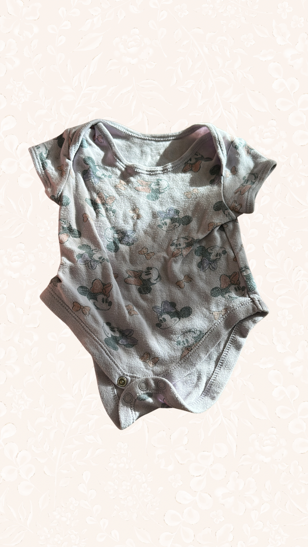 Body Kurzarm Minnie Maus 74
