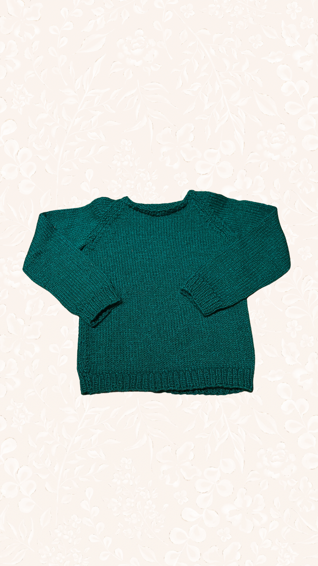 Strickpullover Blau 86