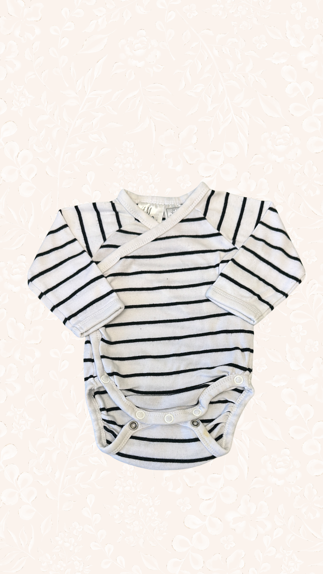 Body Langarm Streifen 56 H&M