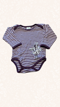 Body Langarm Lila 74/80