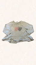 Langarmshirt Herzen 68