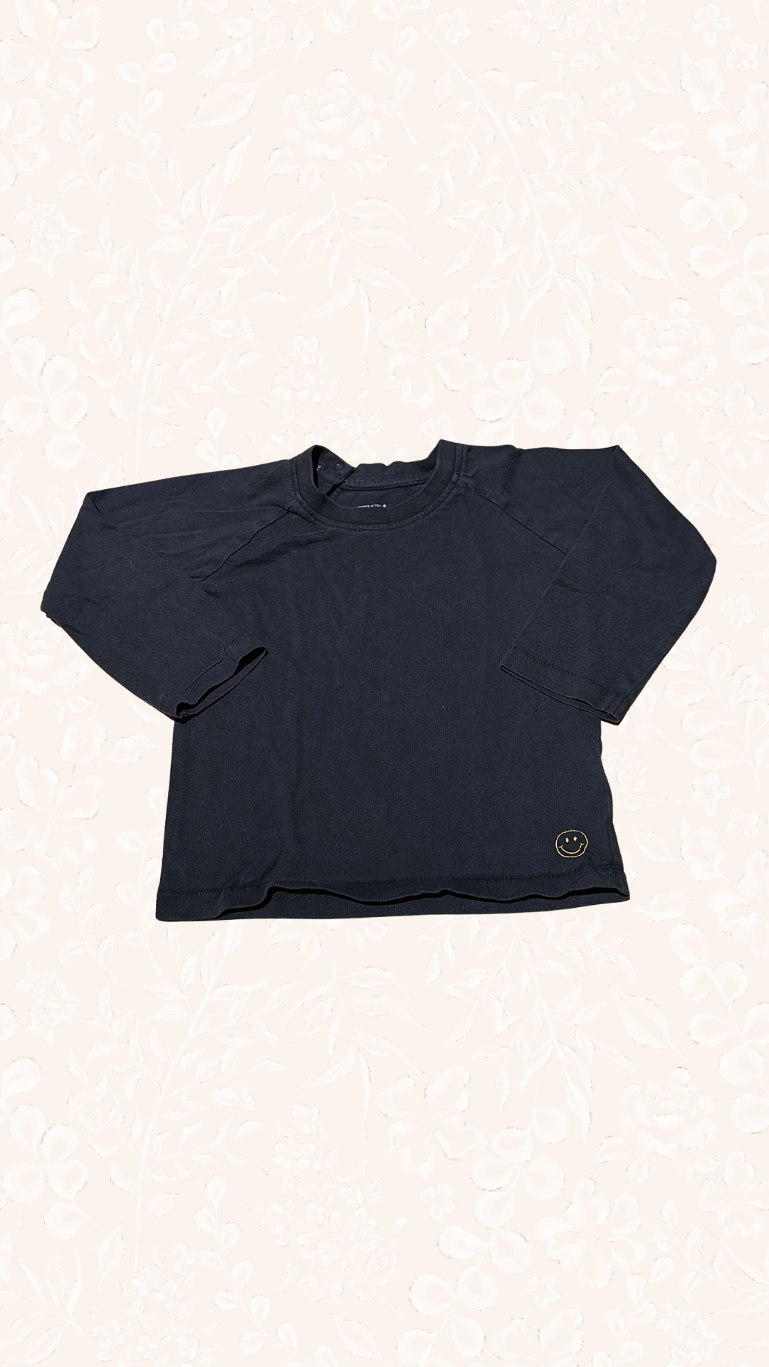 Langarmshirt Blau 86