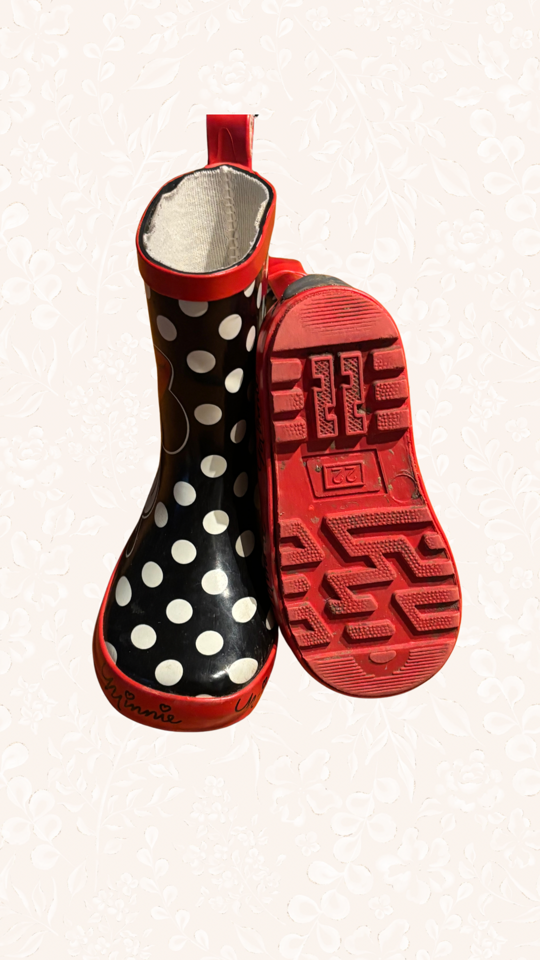Gummistiefel Minnie Mouse 22