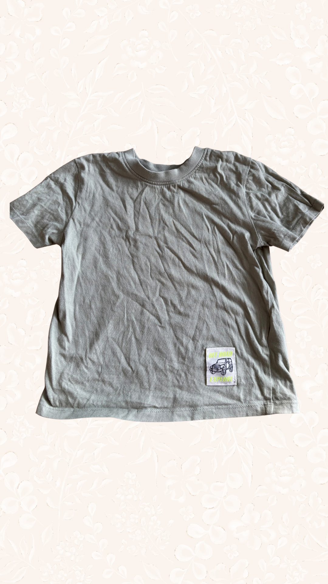 Shirt Olivgrün 98/104