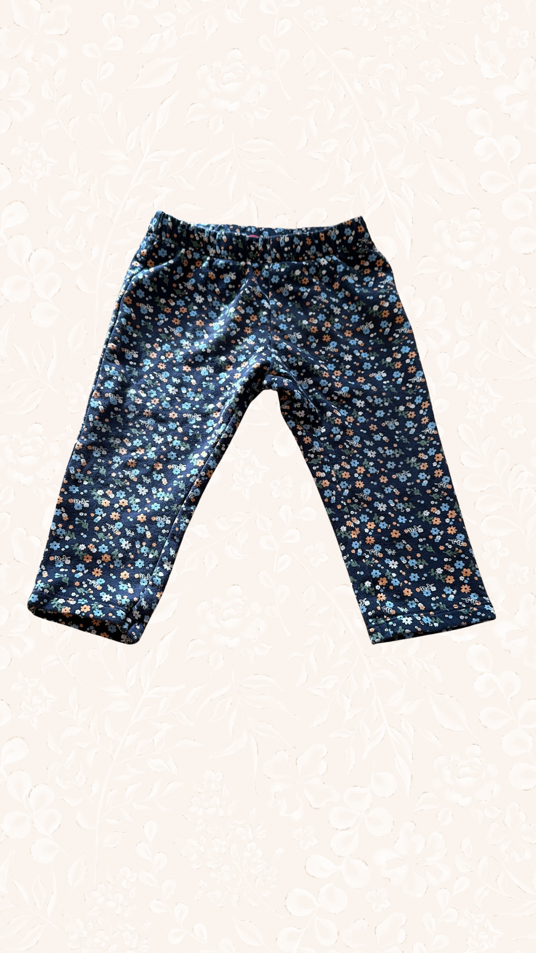 Hosen Gefüttert Blumen 74