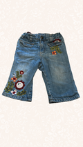 Hosen Jeans Blumen 74