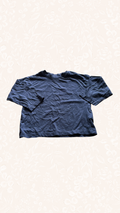 Langarmshirt Blau 98/104