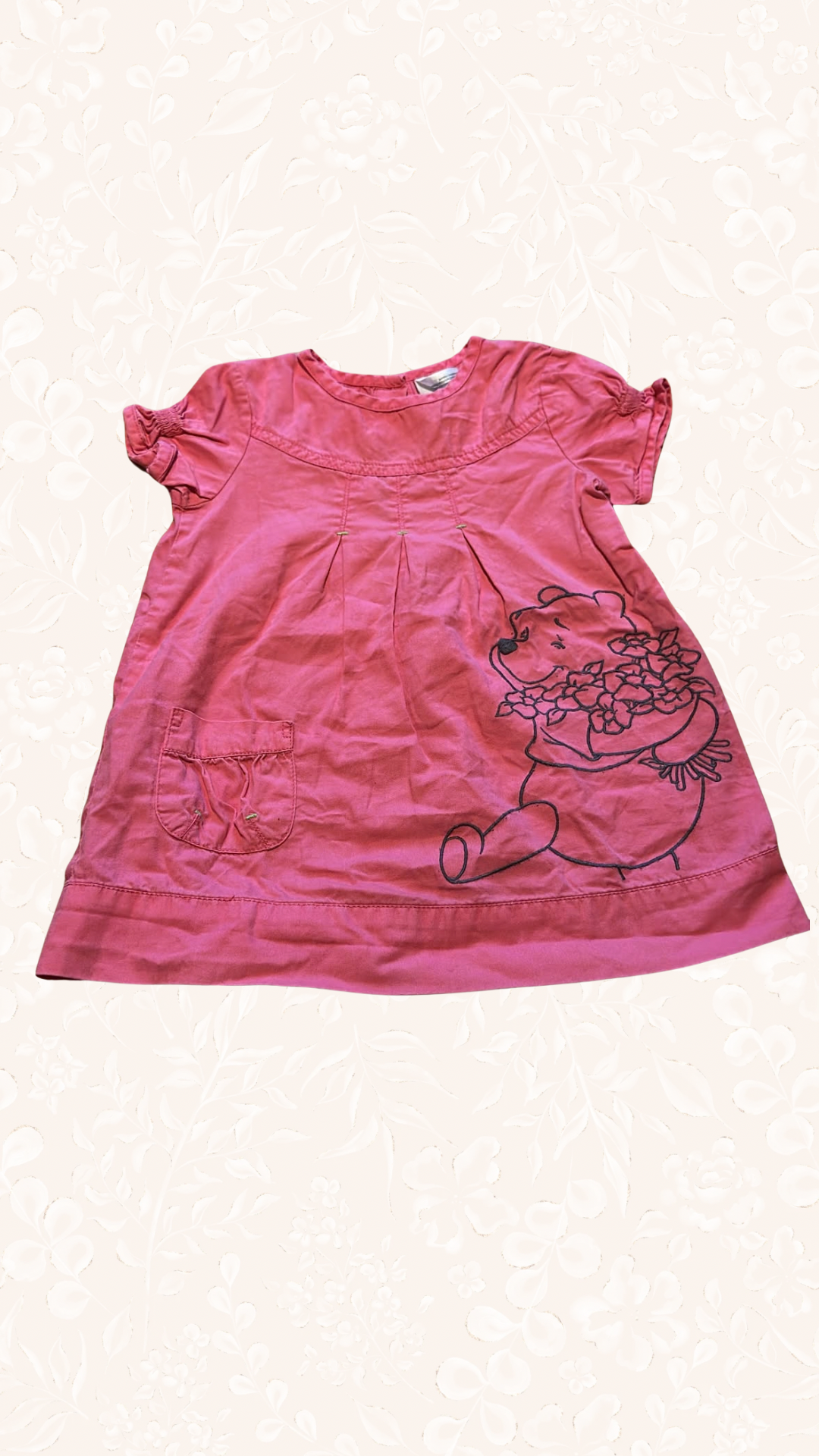 Kleid Winnie Pooh 80