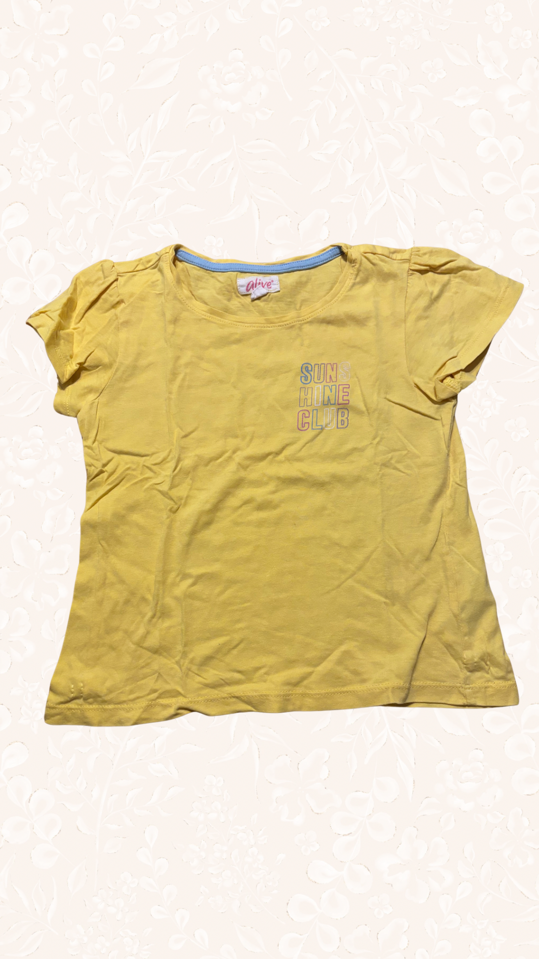 Shirt Gelb 122/128